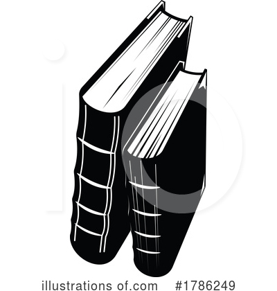 Royalty-Free (RF) Book Clipart Illustration by Vector Tradition SM - Stock Sample #1786249