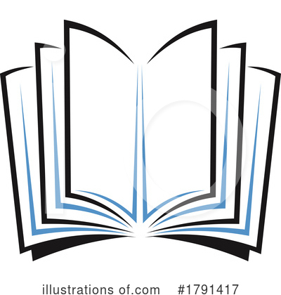 Open Book Clipart #1791417 by Vector Tradition SM