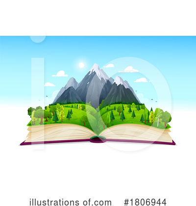 Mountains Clipart #1806944 by Vector Tradition SM