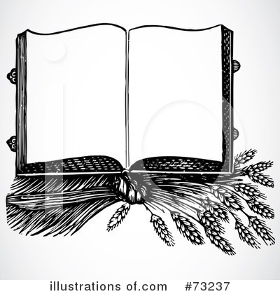 Royalty-Free (RF) Book Clipart Illustration by BestVector - Stock Sample #73237