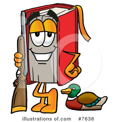 Royalty-Free (RF) Book Clipart Illustration by Mascot Junction - Stock Sample #7638
