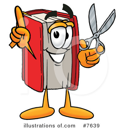 Royalty-Free (RF) Book Clipart Illustration by Mascot Junction - Stock Sample #7639