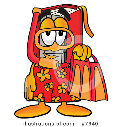 Royalty-Free (RF) Book Clipart Illustration by Mascot Junction - Stock Sample #7640