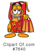 Book Clipart #7640 by Mascot Junction