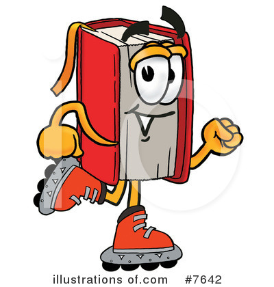 Royalty-Free (RF) Book Clipart Illustration by Mascot Junction - Stock Sample #7642