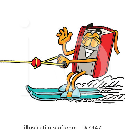 Royalty-Free (RF) Book Clipart Illustration by Mascot Junction - Stock Sample #7647
