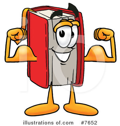 Royalty-Free (RF) Book Clipart Illustration by Mascot Junction - Stock Sample #7652