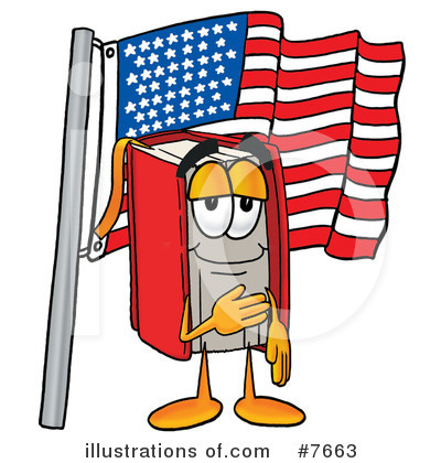 Royalty-Free (RF) Book Clipart Illustration by Mascot Junction - Stock Sample #7663