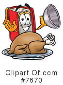 Book Clipart #7670 by Mascot Junction