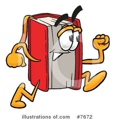 Royalty-Free (RF) Book Clipart Illustration by Mascot Junction - Stock Sample #7672
