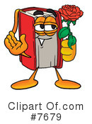 Book Clipart #7679 by Mascot Junction