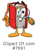 Book Clipart #7691 by Mascot Junction