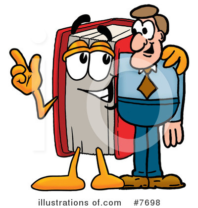 Book Clipart #7698 by Toons4Biz