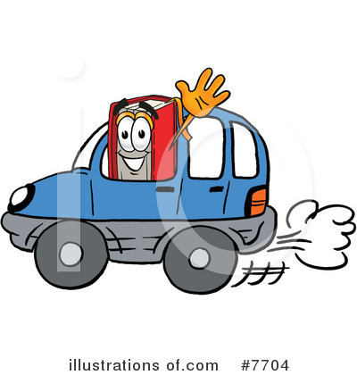 Book Clipart #7704 by Toons4Biz