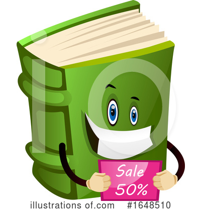 Royalty-Free (RF) Book Mascot Clipart Illustration by Morphart Creations - Stock Sample #1648510