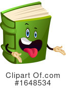Book Mascot Clipart #1648534 by Morphart Creations