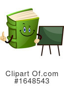 Book Mascot Clipart #1648543 by Morphart Creations