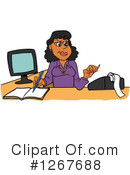 Bookkeeper Clipart #1267688 by LaffToon