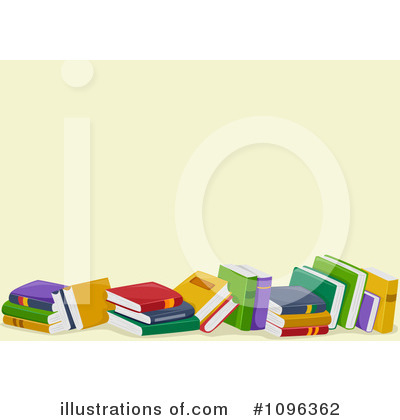 Royalty-Free (RF) Books Clipart Illustration by BNP Design Studio - Stock Sample #1096362