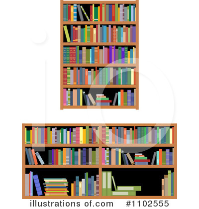 Royalty-Free (RF) Books Clipart Illustration by Vector Tradition SM - Stock Sample #1102555