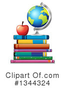 Books Clipart #1344324 by Graphics RF
