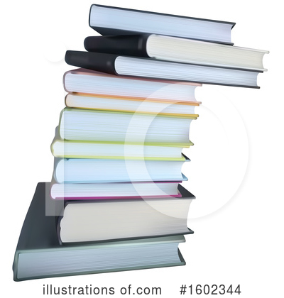 Royalty-Free (RF) Books Clipart Illustration by dero - Stock Sample #1602344