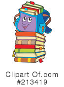 Books Clipart #213419 by visekart