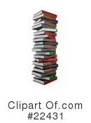 Books Clipart #22431 by KJ Pargeter