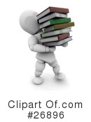 Books Clipart #26896 by KJ Pargeter