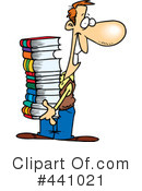 Books Clipart #441021 by toonaday