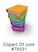Books Clipart #79331 by Frank Boston
