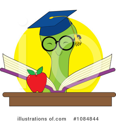 Book Clipart #1084844 by Maria Bell