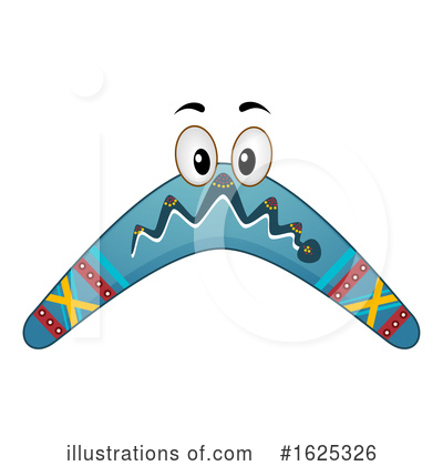 Boomerang Clipart #1625326 by BNP Design Studio