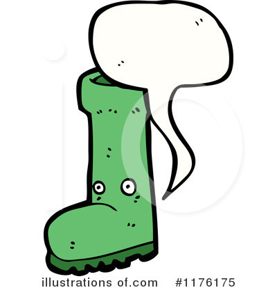 Royalty-Free (RF) Boot Clipart Illustration by lineartestpilot - Stock Sample #1176175