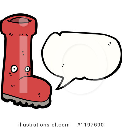 Royalty-Free (RF) Boot Clipart Illustration by lineartestpilot - Stock Sample #1197690