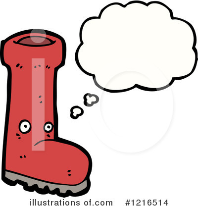 Royalty-Free (RF) Boot Clipart Illustration by lineartestpilot - Stock Sample #1216514