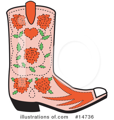 Cowboy Boots Clipart #14736 by Andy Nortnik