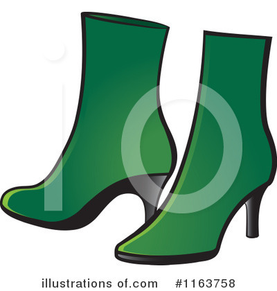 Royalty-Free (RF) Boots Clipart Illustration by Lal Perera - Stock Sample #1163758