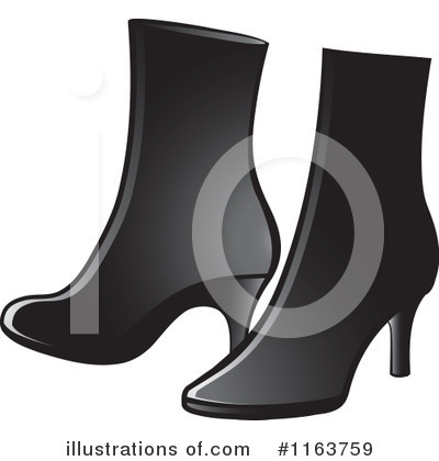 Royalty-Free (RF) Boots Clipart Illustration by Lal Perera - Stock Sample #1163759