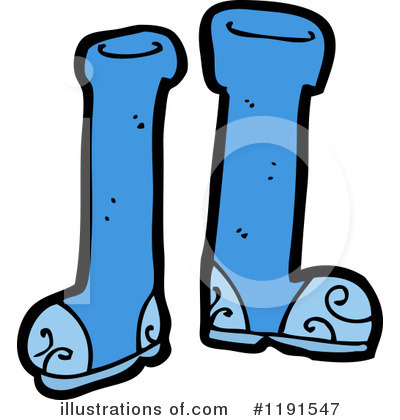 Royalty-Free (RF) Boots Clipart Illustration by lineartestpilot - Stock Sample #1191547