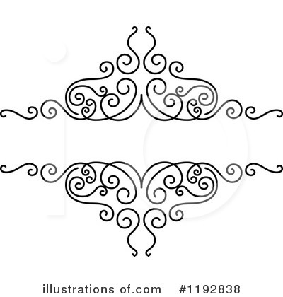 Royalty-Free (RF) Border Clipart Illustration by Vector Tradition SM - Stock Sample #1192838