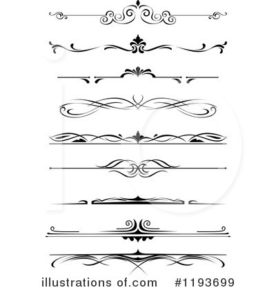 Royalty-Free (RF) Border Clipart Illustration by Vector Tradition SM - Stock Sample #1193699