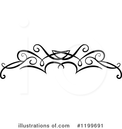 Royalty-Free (RF) Border Clipart Illustration by Vector Tradition SM - Stock Sample #1199691