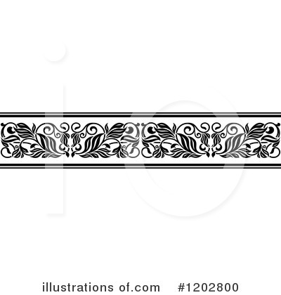 Royalty-Free (RF) Border Clipart Illustration by Vector Tradition SM - Stock Sample #1202800
