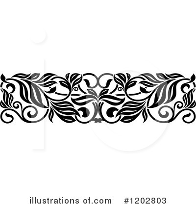 Royalty-Free (RF) Border Clipart Illustration by Vector Tradition SM - Stock Sample #1202803
