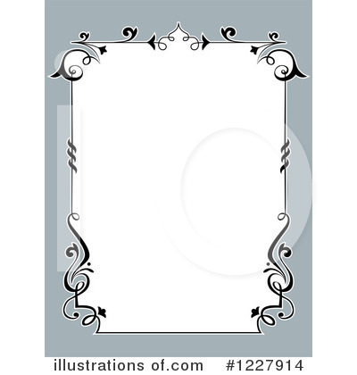 Royalty-Free (RF) Border Clipart Illustration by BNP Design Studio - Stock Sample #1227914
