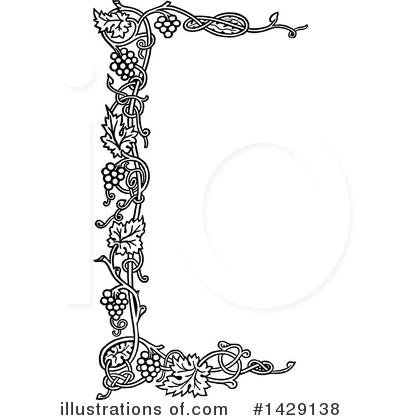 Royalty-Free (RF) Border Clipart Illustration by Prawny Vintage - Stock Sample #1429138