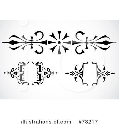 Royalty-Free (RF) Border Clipart Illustration by BestVector - Stock Sample #73217