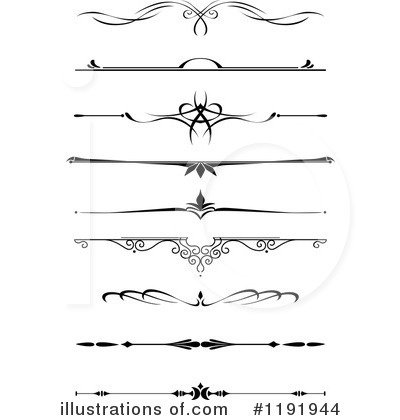 Royalty-Free (RF) Borders Clipart Illustration by Vector Tradition SM - Stock Sample #1191944