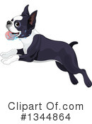 Boston Terrier Clipart #1344864 by Pushkin